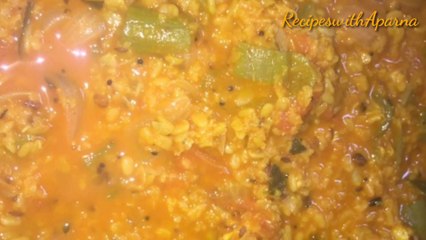 HOW TO MAKE BEERA KAYA PAPPU   |     RIDGE GOURD DAL