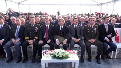 Çanakkale gelibolu'nun tahliyesinin 104'üncü yılı için tören