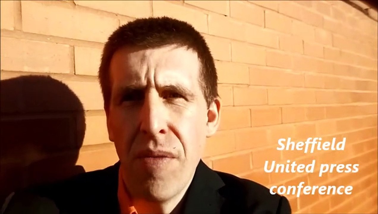 Sheffield United press conference