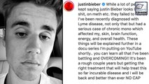 Justin Bieber Fights ‘Meth’ Rumours & Reveals He Has Lyme Disease!