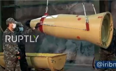 İran, ABD üslerinin vurulduğu füzelerin hazırlanma anına ilişkin video paylaştı