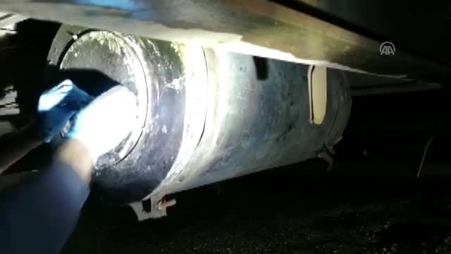 Tıra zulalanmış 1620 paket kaçak sigara ele geçirildi