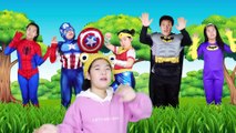 슈퍼히어로 핑거송 영어동요 Finger Family Superheros | Kids Songs  Nursery Rhymes 리콩