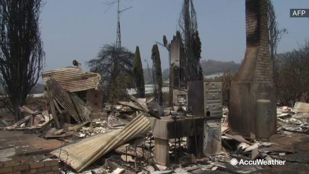 Wildfires leave behind barren wastelands
