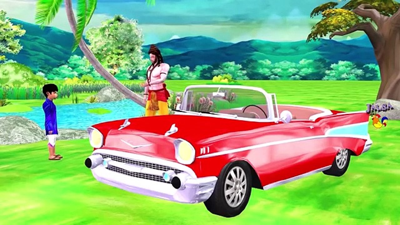 उड़ान जादुई कार Flying Magic Car Hindi Kahaniya _ Panchtantra Moral Stories _ Be