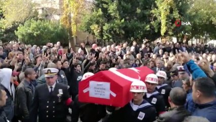 Mersinli şehit Astsubay Kıdemli Çavuş Sinan Köse son yolculuğuna uğurlanıyor