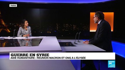 Catastrophe humanitaire en Syrie : Macron reçoit des ONG à l'Elysée