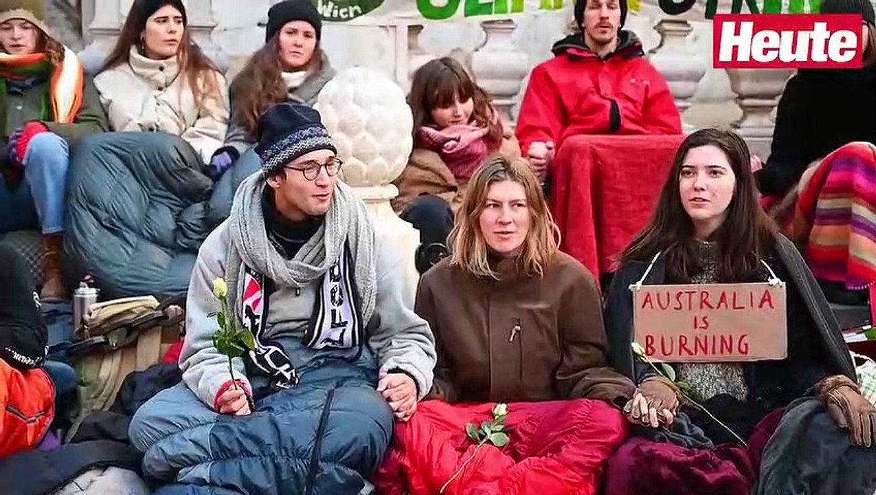 Nach Schweige-Demo 'ab in warme Dusche'