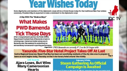 CAMEROONIAN PRESS REVIEW OF JANUARY 9, 2020