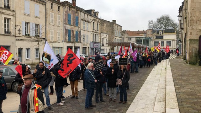 Grève du 9 janvier à Fontenay-le-Comte. Le cortège de l’exaspération contre la réforme des retraites