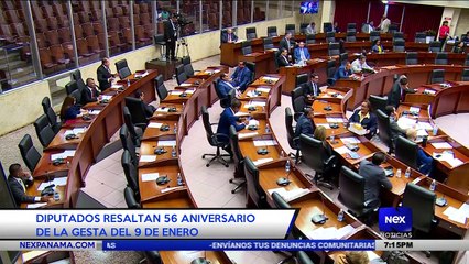 Diputados resaltan 56 aniversario de la gesta del 9 de enero - Nex Noticias