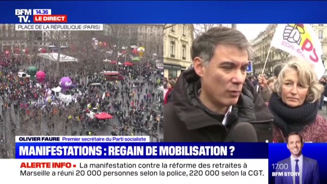 Olivier Faure veut faire céder le gouvernement : selon lui, la réforme des retraites est dangereuse