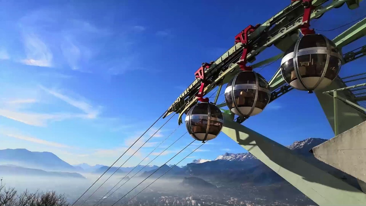 Grenoble : le téléphérique de la Bastille en travaux