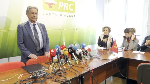 El presidente de Cantabria, Miguel Ángel Revilla, en Santander