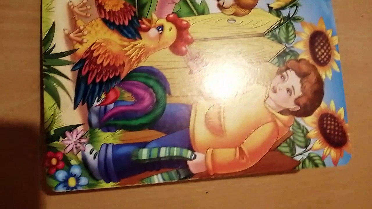 Видеообзор детской  книги  "Как лечили петуха", издательства Пегас
