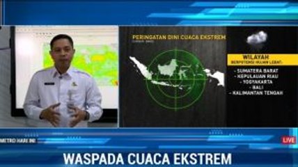 Hujan Lebat akan Guyur Indonesia dalam Tiga Hari ke Depan