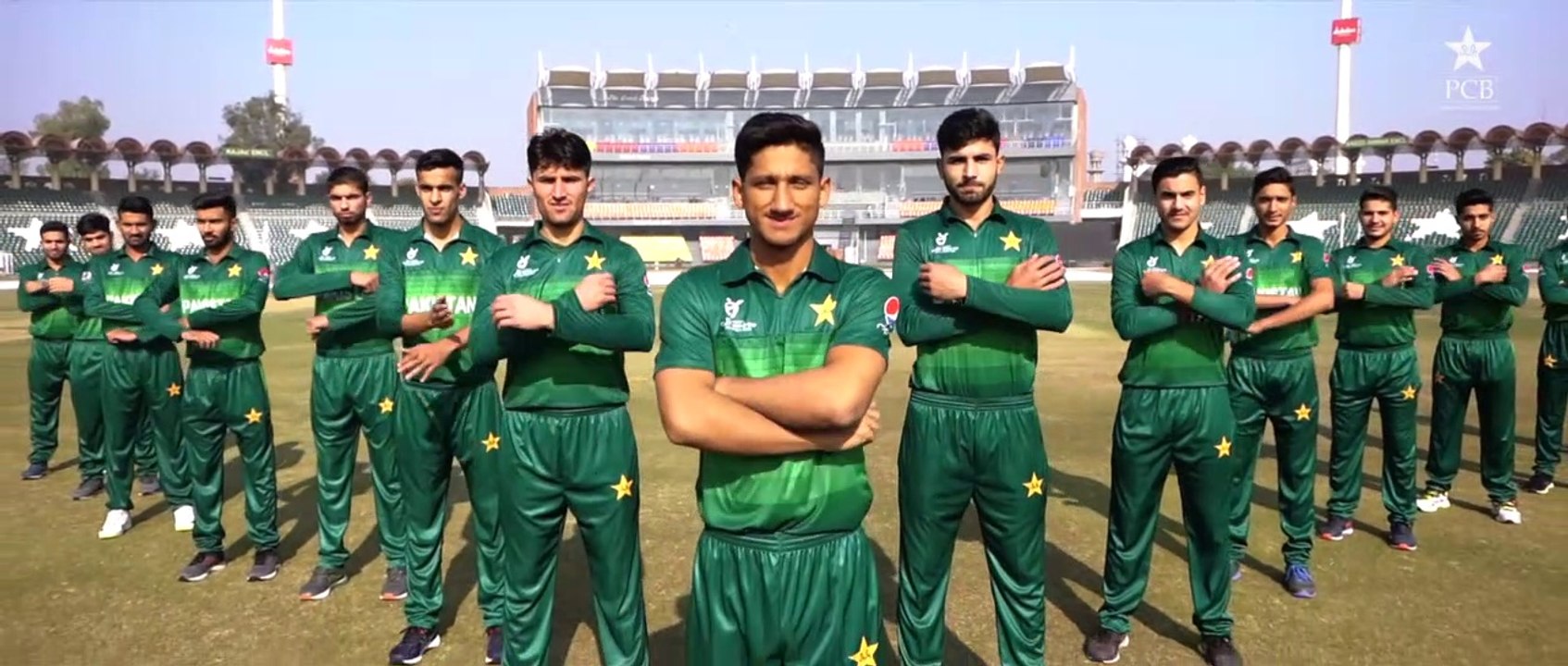 Pakistan team home and away kit unveil for the ICC U19 Cricket World Cup 2020 - YouTube