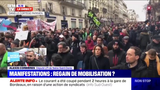 Réforme des retraites: Le député LFI Alexis Corbière souhaite que les grèves s'arrêtent sur une victoire