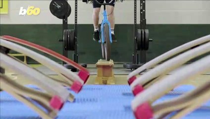 This Cyclists Flips and Jumps His Way Through a New Brand of Extreme Spin Class