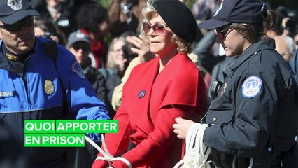 Jane Fonda, une fois de plus arrêtée par la police.