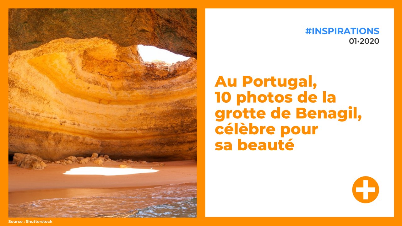 Au Portugal, 10 photos de la grotte de Benagil, célèbre pour sa beauté