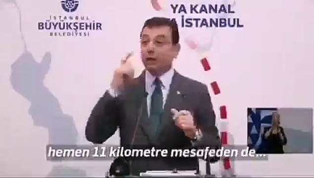 Ekrem İmamoğlu canlı yayında kendisini yalanladı
