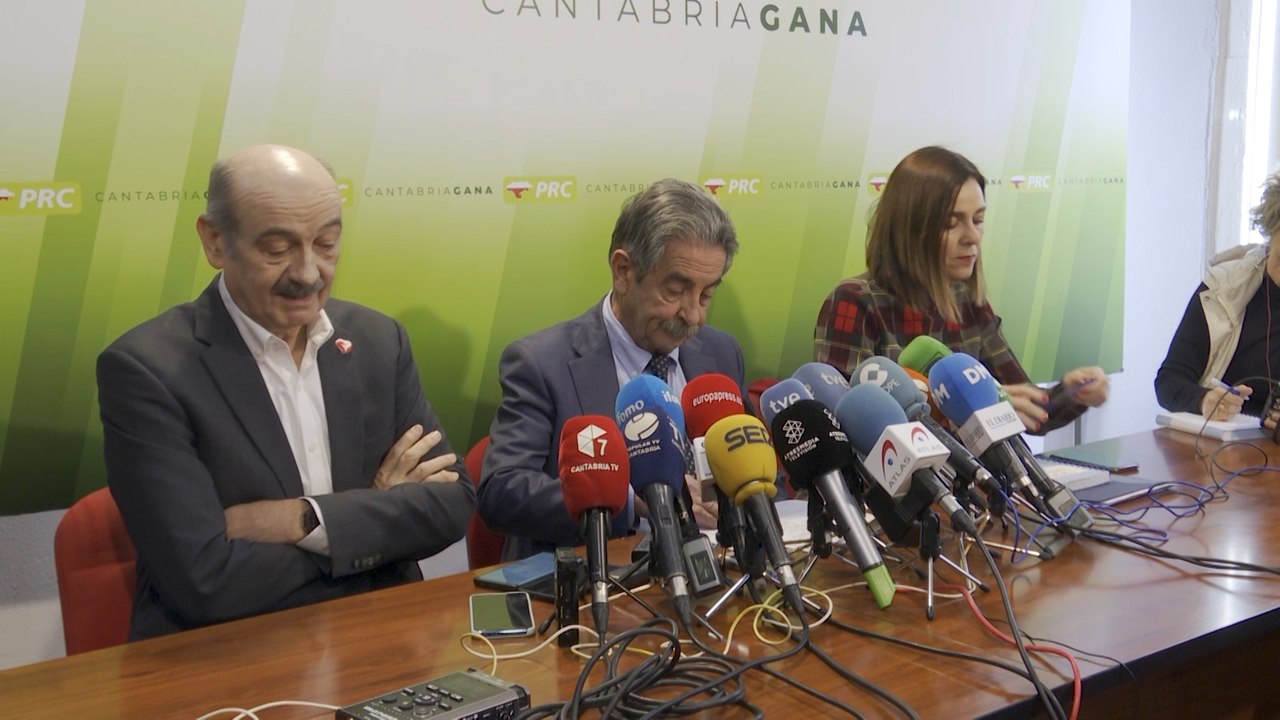 PRC pide a PSOE "respeto" a Revilla y reivindicar compromisos