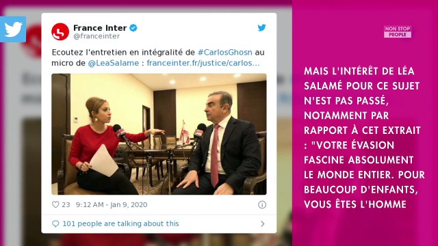 Léa Salamé : critiquée après son interview de Carlos Ghosn, sa direction réagit