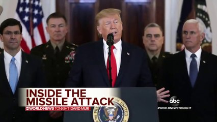 Images show chaos on US base as Iranian missiles explode