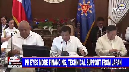 PH eyes more financing, technical support from Japan