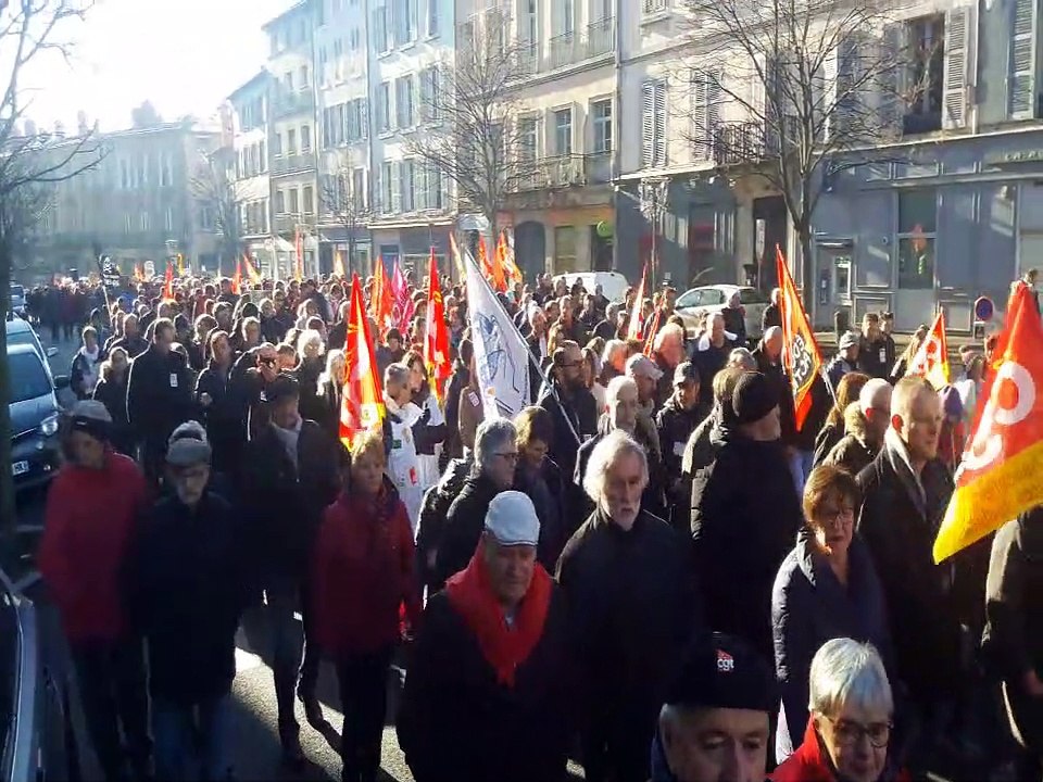 Réforme des retraites : mobilisation du 9 janvier au Puy-en-Velay