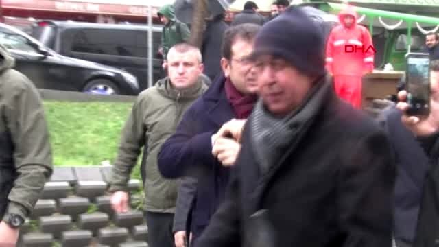 Esenler belediye başkanının annesinin cenazesine imamoğlu ile binali yıldırım da katıldı