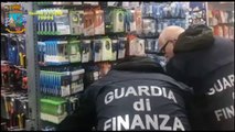 Palermo - Blitz in magazzini cinesi, sequestrati 32mila prodotti non a norma (09.01.20)