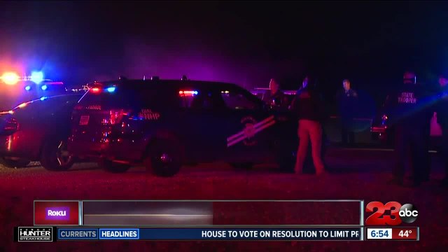 Fatal deputy-involed shooting on 15 Freeway, near Primm, may be related to Kern County homicide