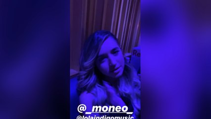Beret presenta a Lola Índigo como su nueva "corista"