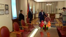 Kuzey Makedonya Meclis Başkanı Caferi, Üsküp Büyükelçisi Sekizkök'ü kabul etti