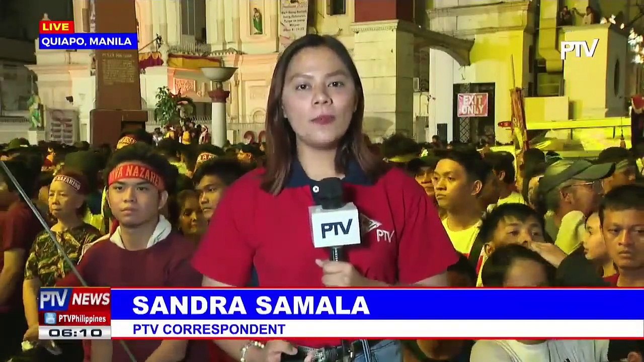Mga deboto sa Quiapo Church, inaabangan na ang Poong Itim na Nazareno
