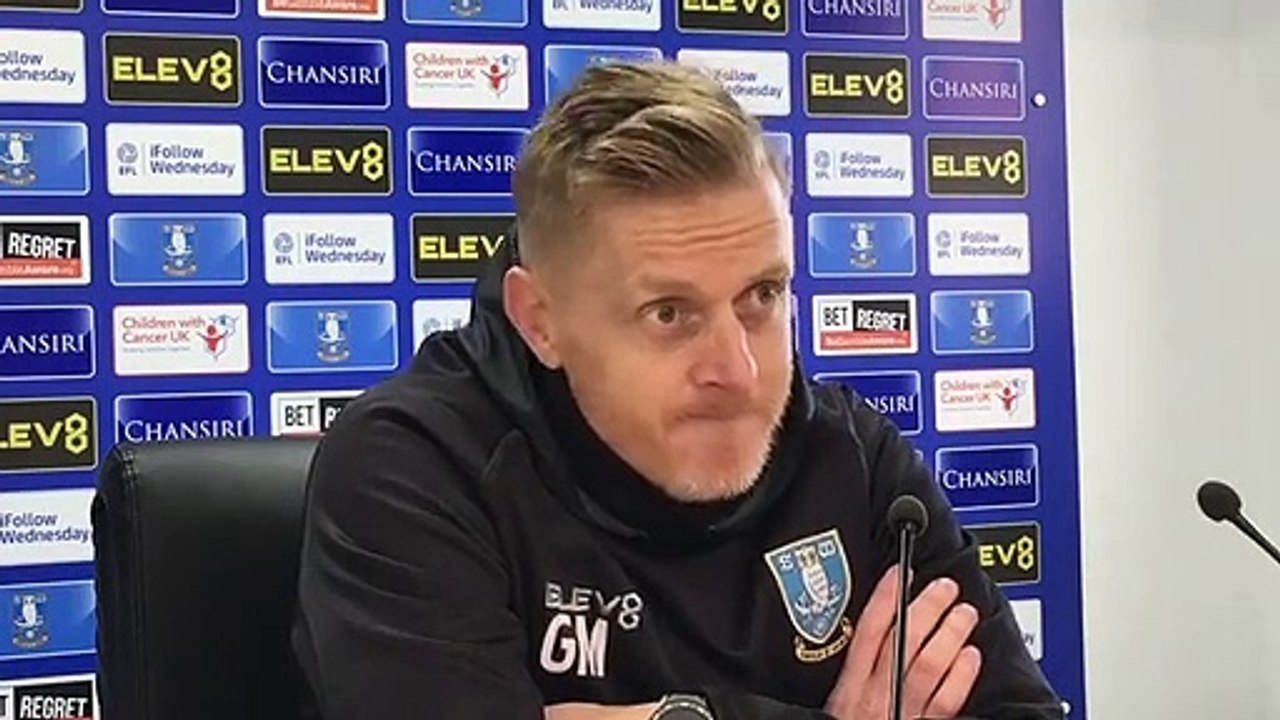 Sheffield Wednesday boss Garry Monk discusses the injury to Steven Fletcher