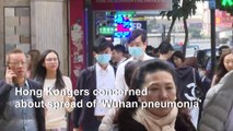 Hong Kongers are concerned about spread of Wuhan pneumonia