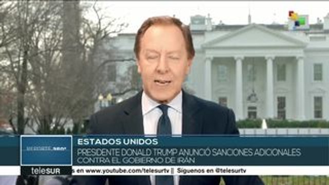 Trump anuncia sanciones punitivas adicionales contra Irán
