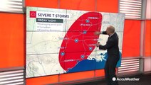 Severe weather to menace southern US