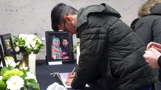 'I am shocked': mourners in Canada gather to grieve for Iran plane crash victims