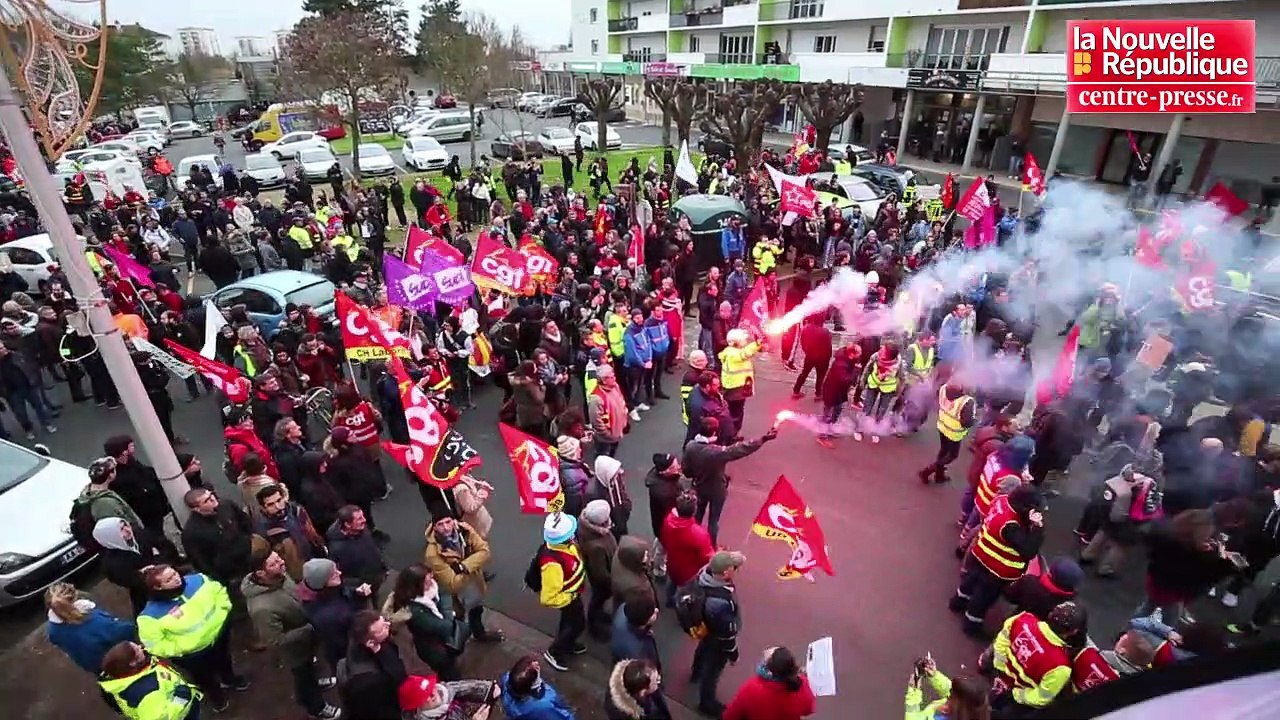 VIDEO. Poitiers : manifestation contre la réforme des retraites
