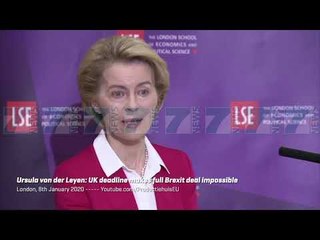 VON DER LEYEN TAKON JOHNSON, «BREXIT DUHET TE SHTYHET» - News, Lajme - Kanali 7