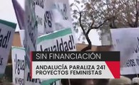 Sin financiación: Andalucía paraliza 241 proyectos feministas