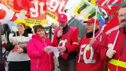 Manifestation du jeudi 9 janvier à Vannes