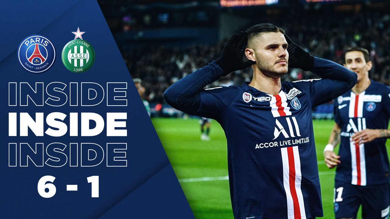 Inside: Paris Saint-Germain v Saint-Etienne