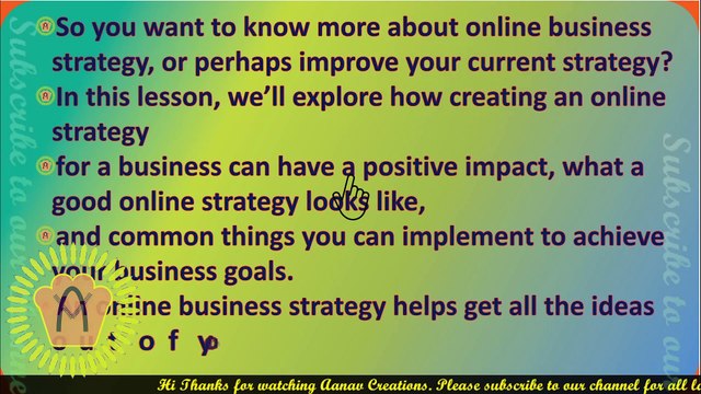 The Benefits Of An Online Strategy In Digital Marketing | @Aanav Creations
