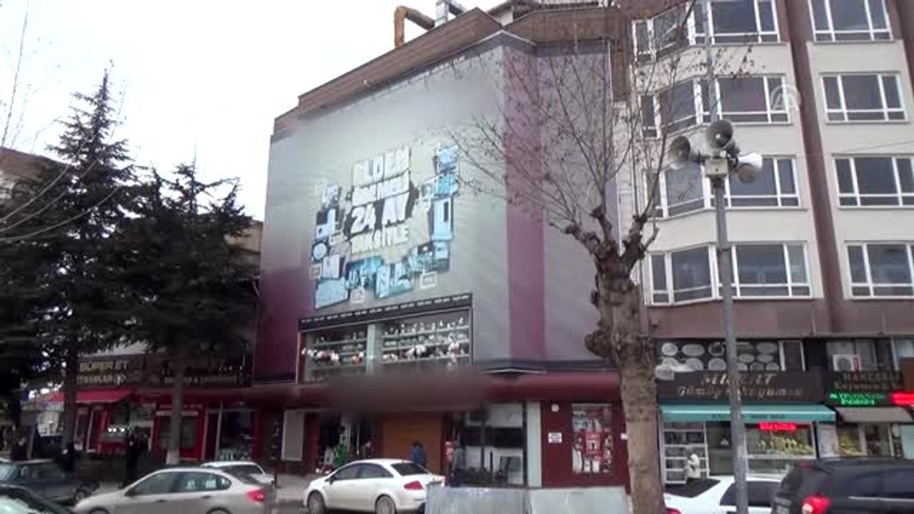 Amasya'da alışveriş merkezindeki yangın