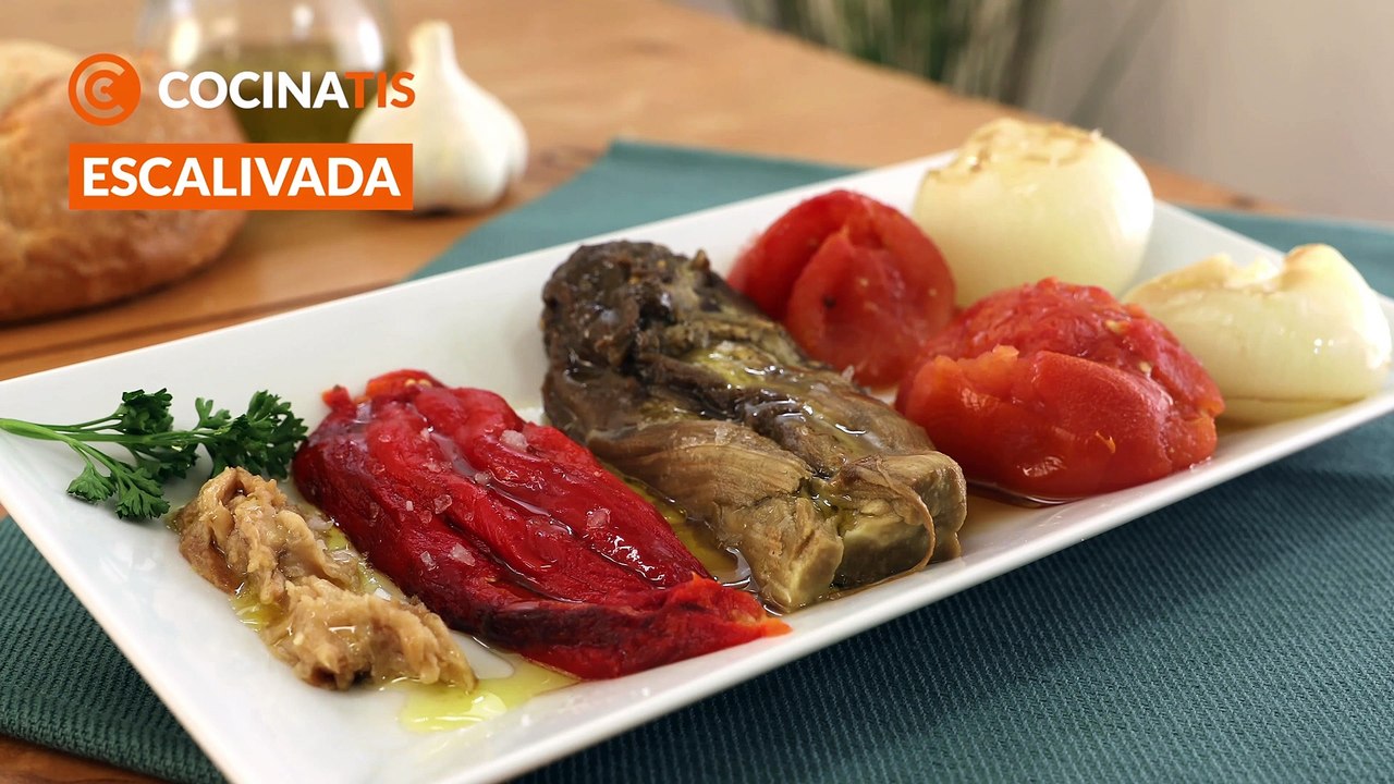 Escalivada de verduras asadas - Cocinatis